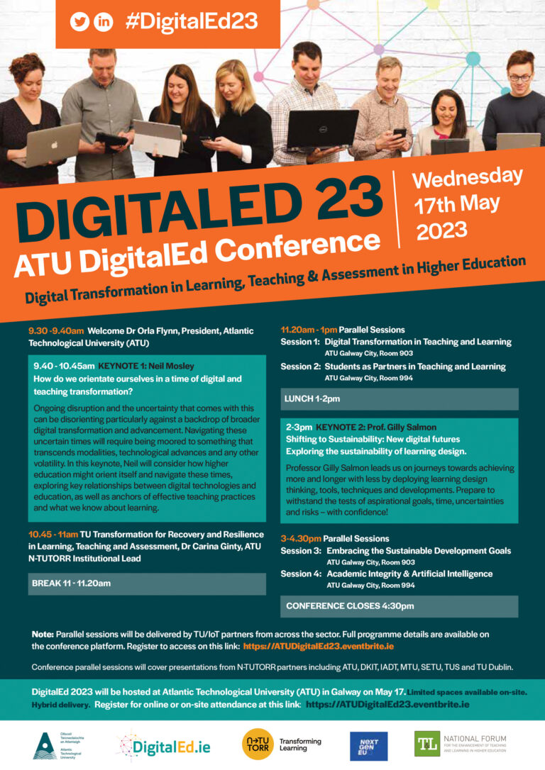 ATU Digital Ed 2023 Poster